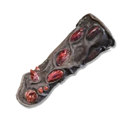 Red glintstones created from blood
