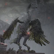 Statue of a Gravebird