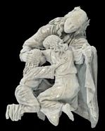 Miquella and Malenia comforted by another Demigod