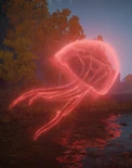 Hostile spirit jellyfish
