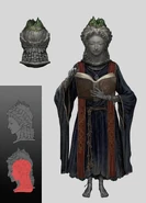 Sorceress Sellen concept art