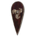 Horse Crest Wooden Shield