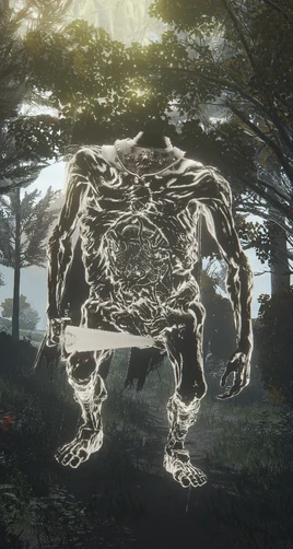 ER Headless Carian Troll Knight