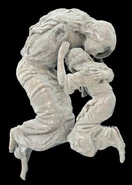 Miquella and Malenia statue