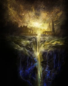 The Night emerging during the Shattering.