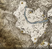 Map of the Consecrated Snowfield