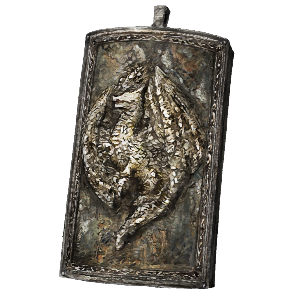 Талисман: великий щит с гербом дракона