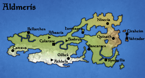 Aldmeris Map