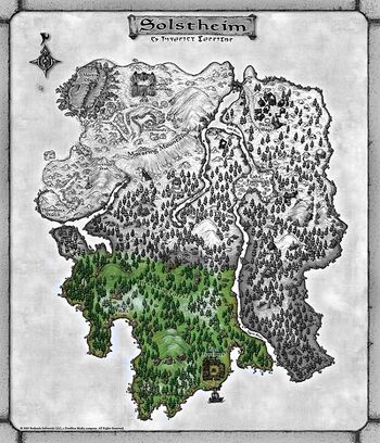 Hirstaang Forest Map