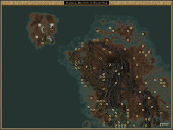 Mamaea (Location) Map - Morrowind