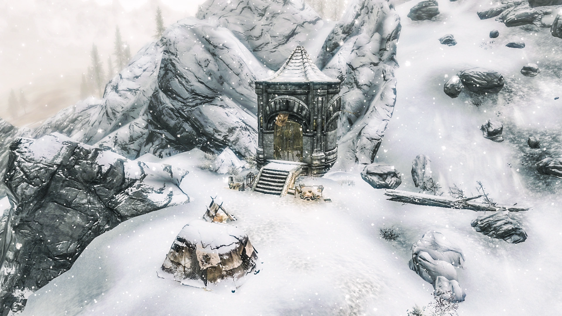 Башня мзарк скайрим карта