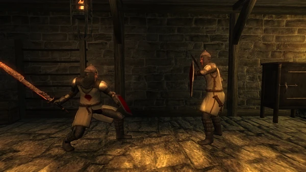 Тренировка рыцарей