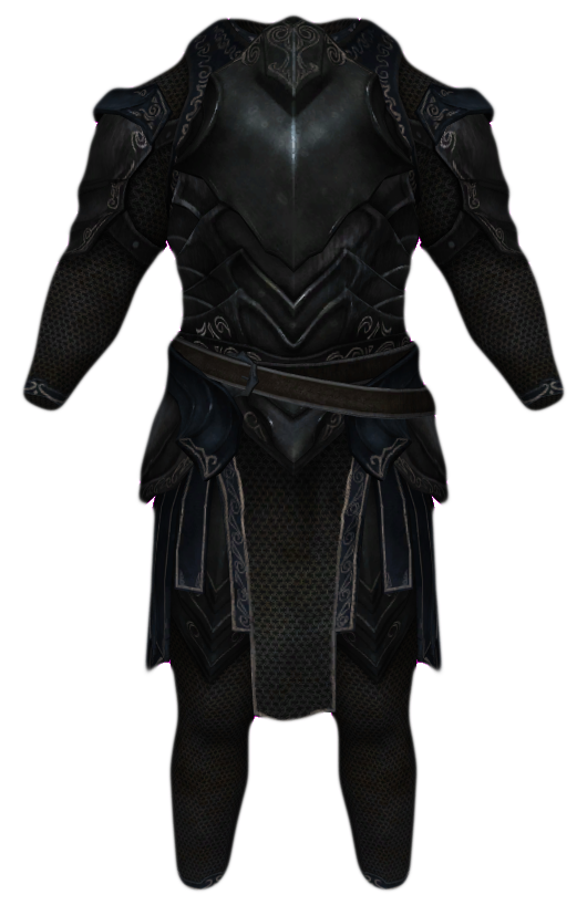 where to find ebony armor in skyrim