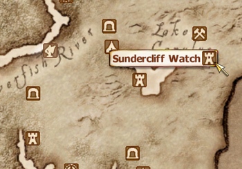 Sundercliff Watch Map