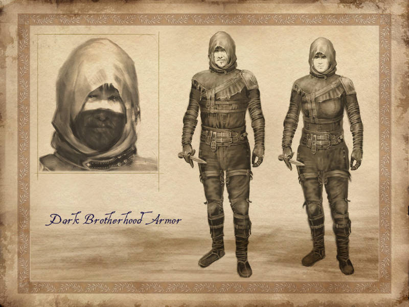 dark brotherhood armor oblivion