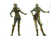 Glass Armor female variant concept art