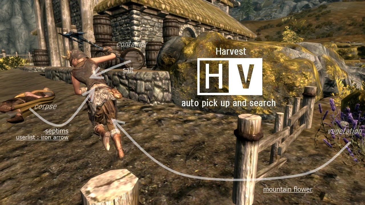 HARVEST - auto pick up and search | The Elder Scrolls Wiki | Fandom