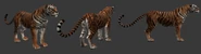 Senche-tiger in-game model