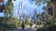 Alinor, the capital of the Blessed Isles.