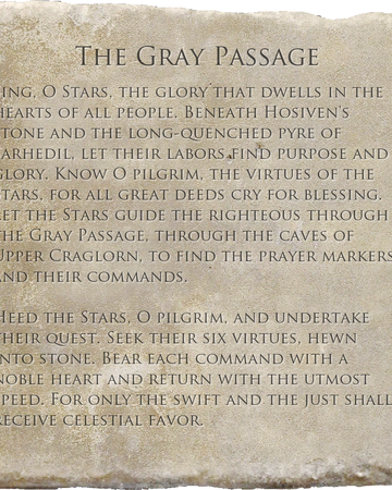 The Gray Passage Quest Elder Scrolls Fandom - elder scrolls travelsstormhold roblox
