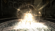 In-game animation effects of Stendarr's Aura.