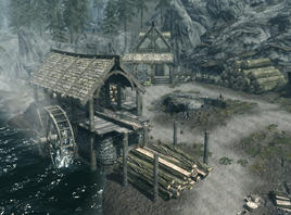 Solitude sawmill