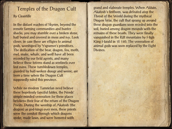 Temples of the Dragon Cult