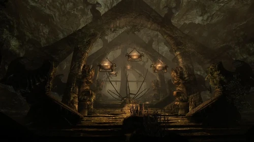 Старажытныя нордскія руіны пад храмам Мірака