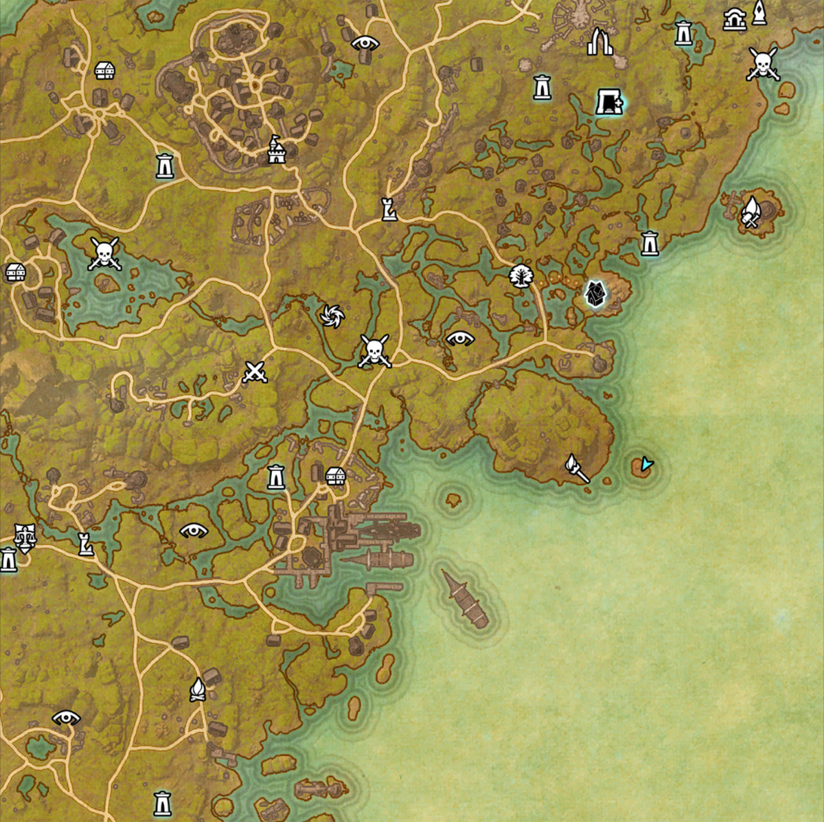 Teso карта сокровищ гленумбра