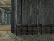 Dragonborn's evidence chest is the one on the left