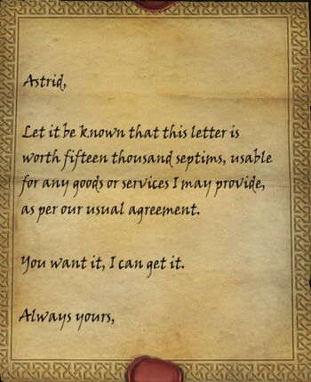 Letter of credit