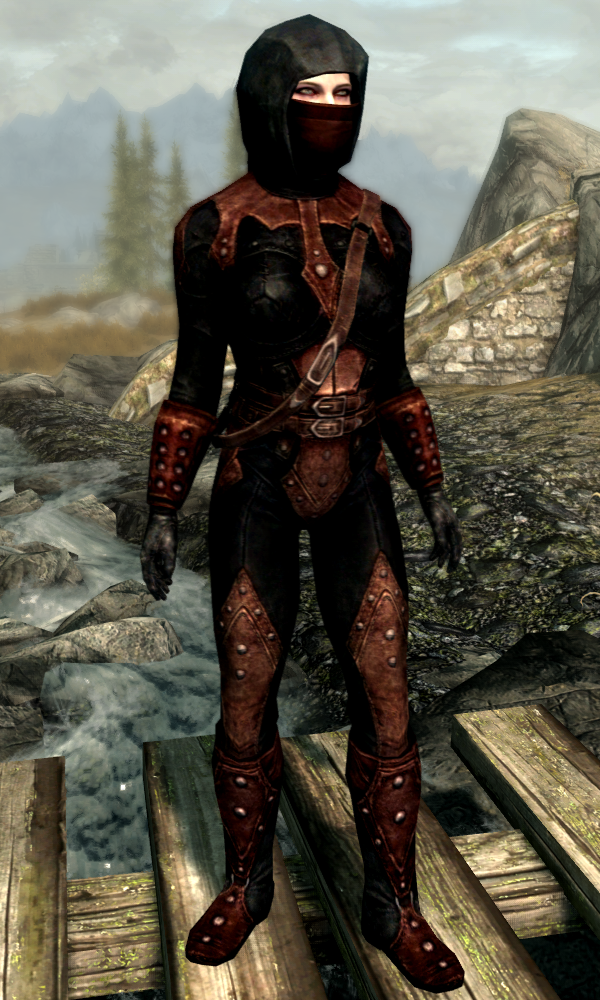 skyrim assassin armor