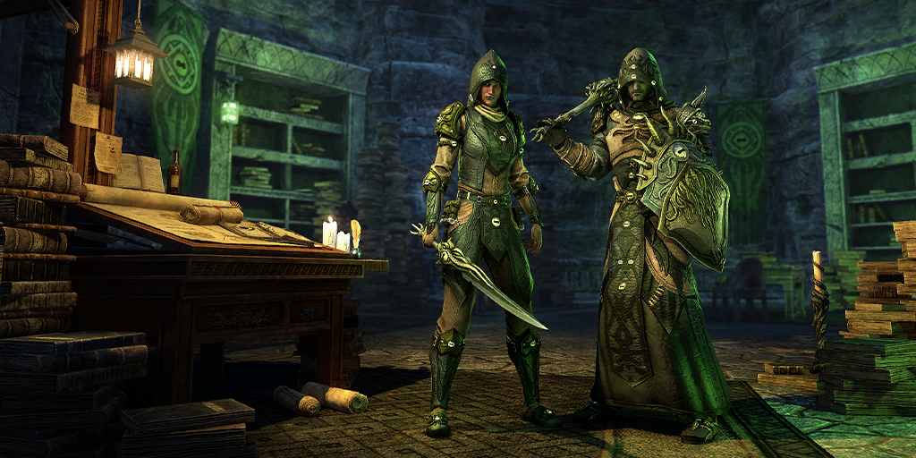 Trailer de jogabilidade de The Elder Scrolls Online: Scribes of