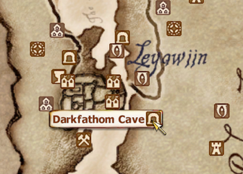 Darkfathom Cave Map