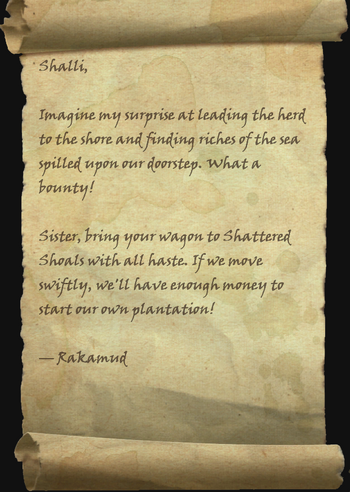 Rakamud's Letter