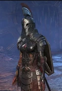 FemaleDragon Knight Armor.png (365 KB) Female Imperial with veteran Dragonknight armor.