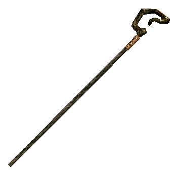 wooden staff