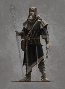 Male mage concept art