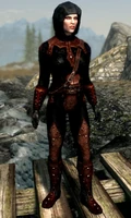 Shrouded Armor - Female with maskless cowl