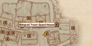 Skingrad Town Guard House MapLocation