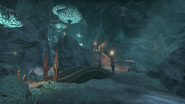 The landscape of Arkthzand Cavern.
