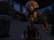 A Dwemer Sphere on Stros M'kai.