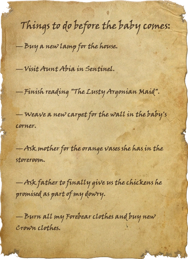 things to get before baby comes