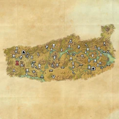 Дешаан-Дорожное святилище Западного Нарсиса-Карта