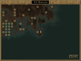 Tel Branora World Map