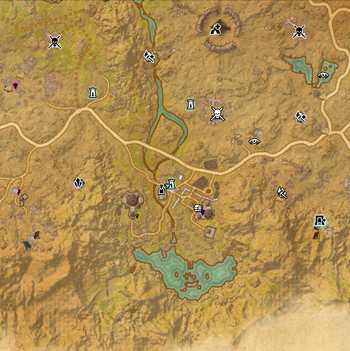 Belkarth Wayshrine Map