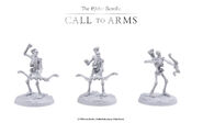 Call to Arms unpainted Skeletons