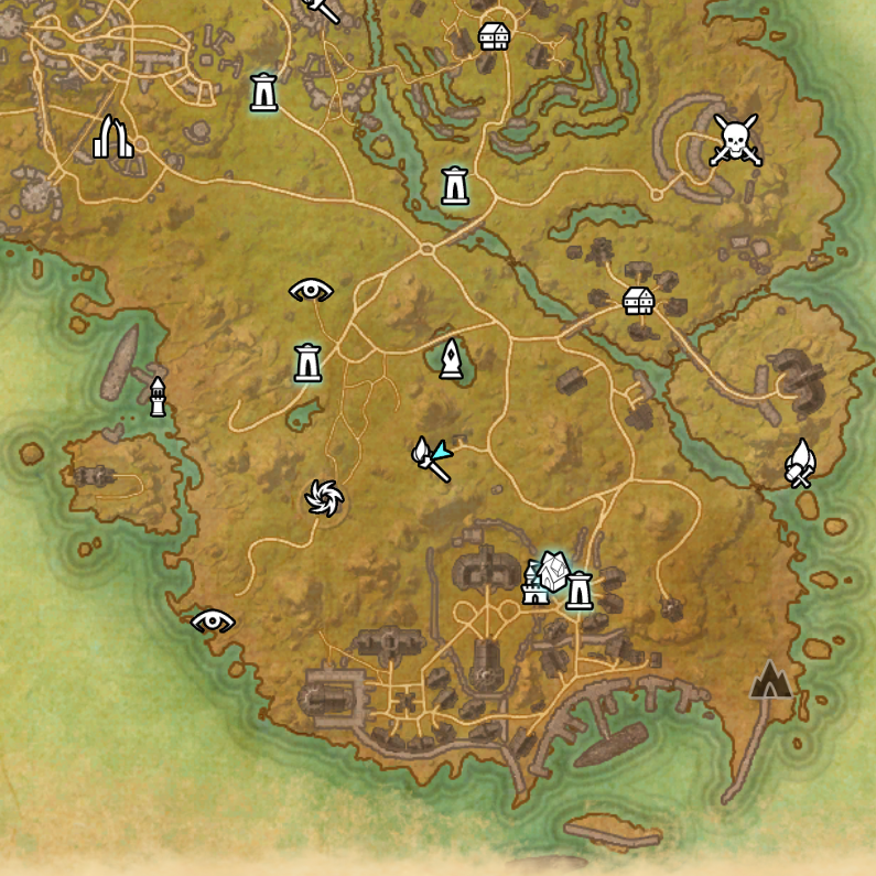 Eso Del S Claim Map Del's Claim | Elder Scrolls | Fandom