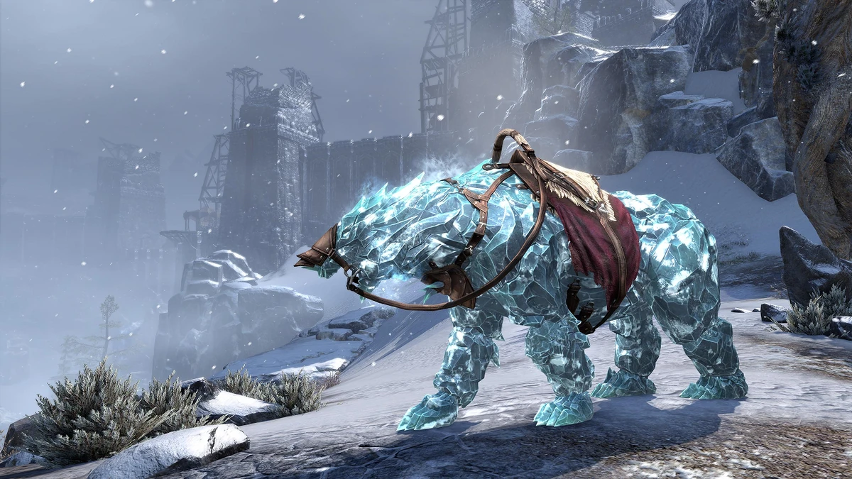 Frost Atronach Bear (Mount) Elder Scrolls Fandom