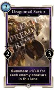 Premium placeholder for the card during the beta